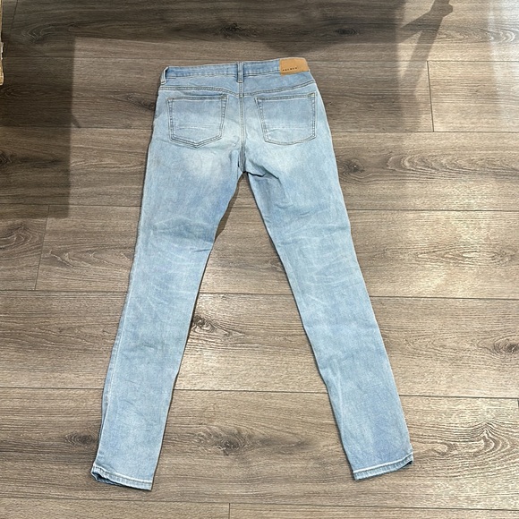 Used Men’s 30x32 Pacsun Stacked Skinny Light Blue Jeans - Picture 6 of 6